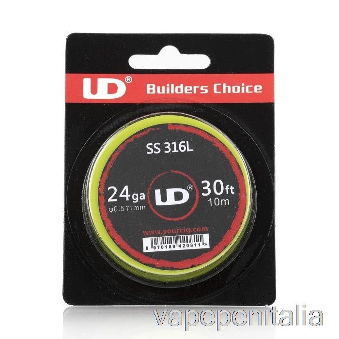 Scatola Vape Mod Ud Youde Filo Di Resistenza 24 Ga - Acciaio Inossidabile Ss316